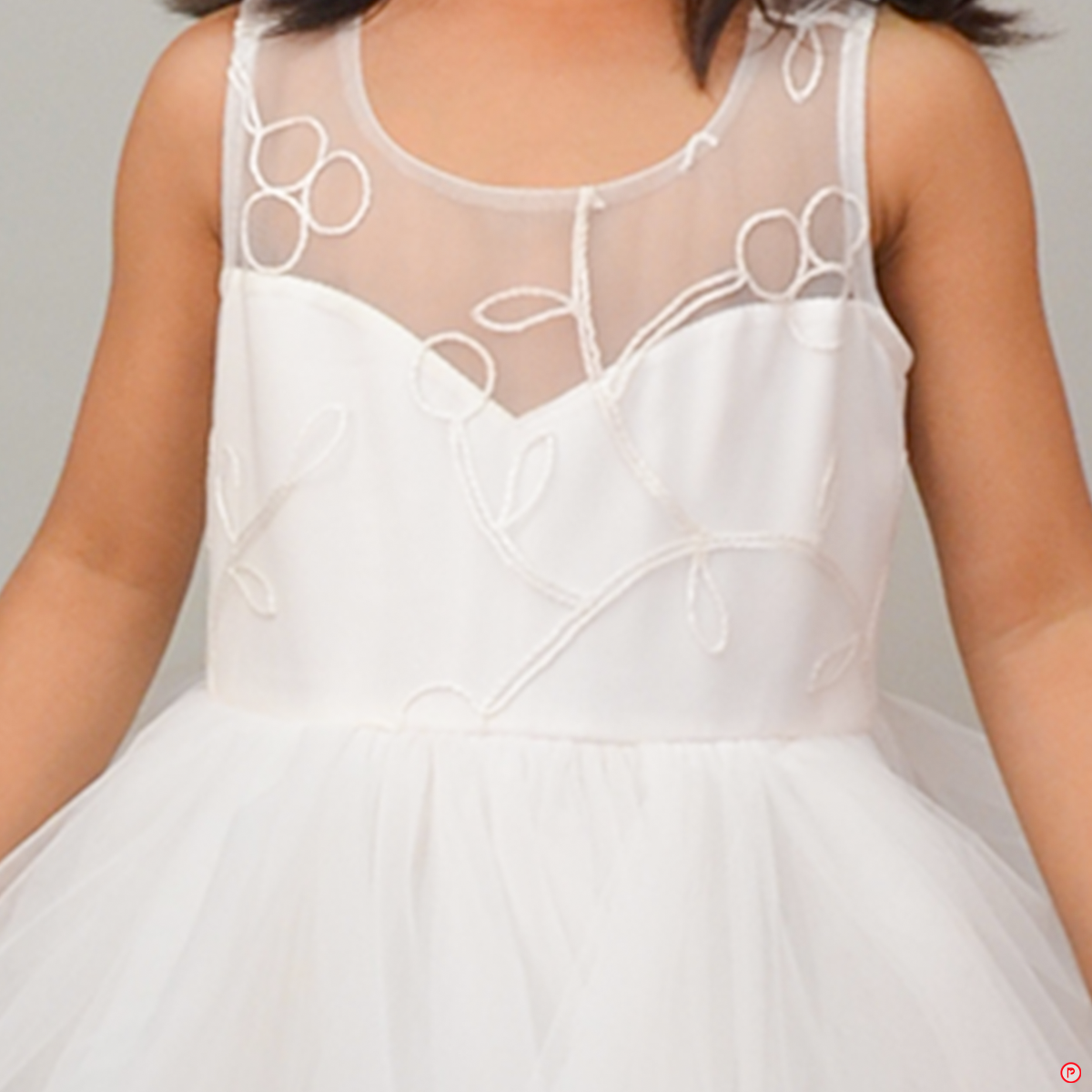 White Multi-Layered Dress