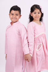 Pink Boys Designer Kurta