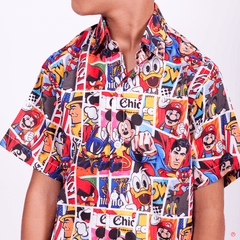 Cartoon Printed Shirt