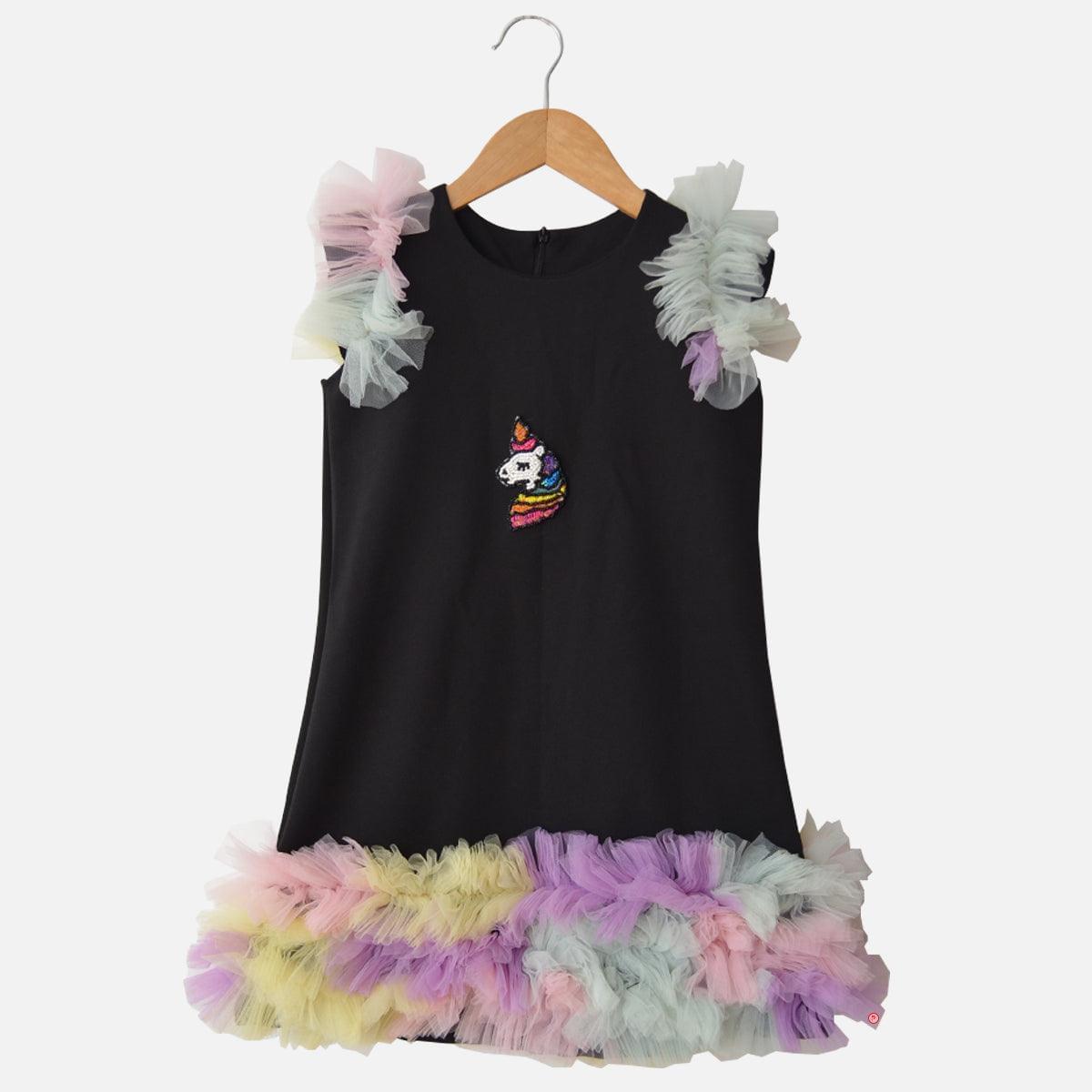 Black Unicorn Dress