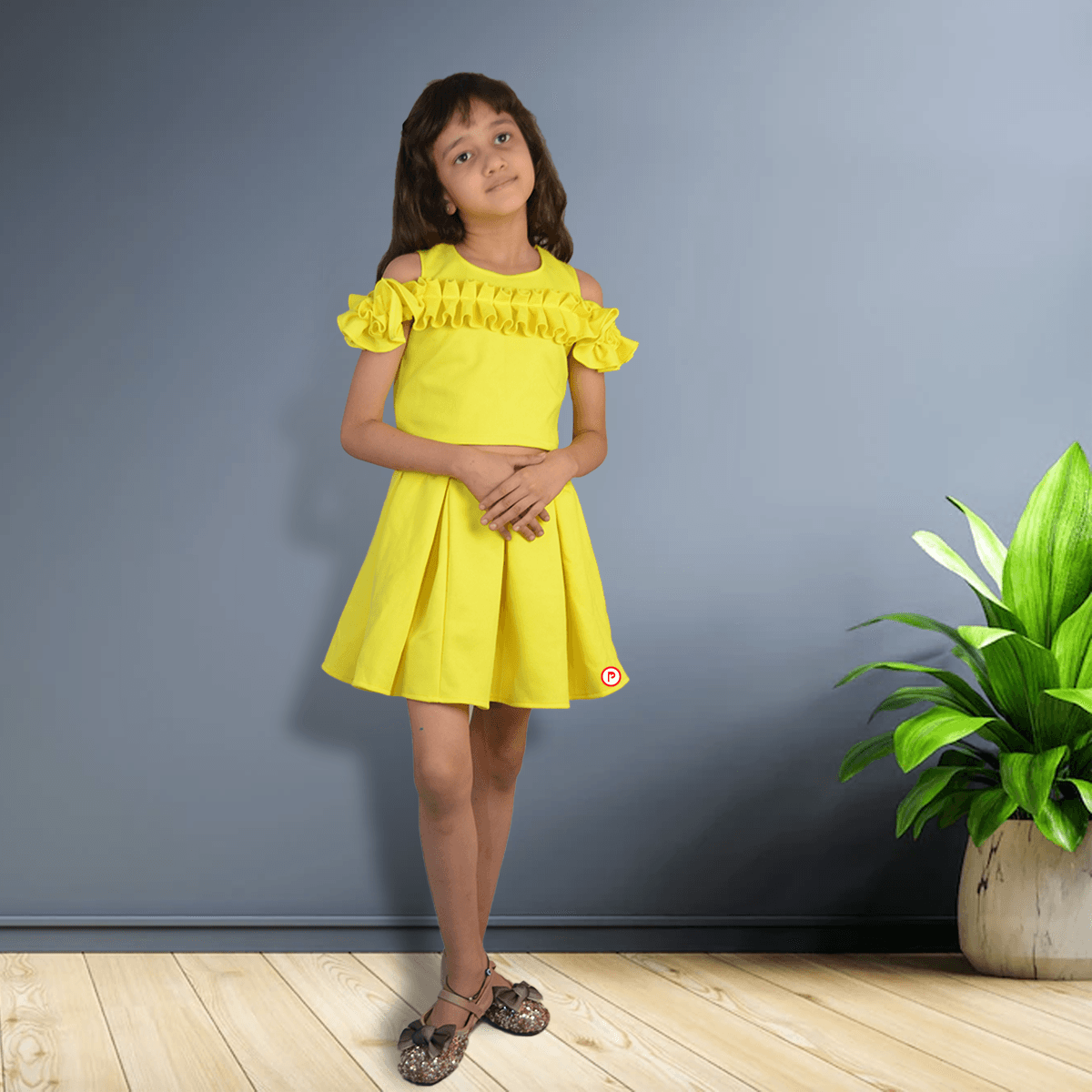 neon color mini skirt I mini skirt top I