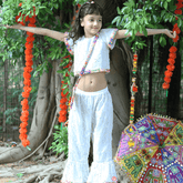Mirror cut Sharara Top I Twining Set I Ethnic Wear I Traditional Wear