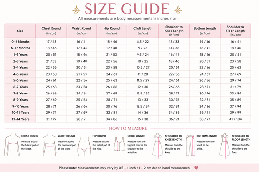 Kids' Clothing Size Guide: How to Measure Your Child at Home
