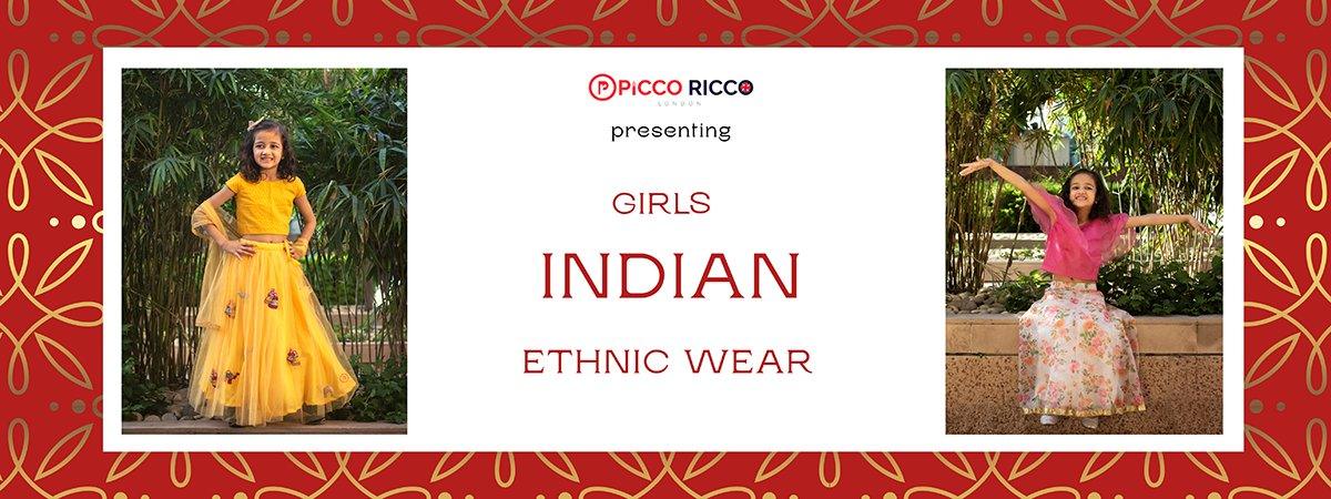 Girls Indian Ethnic Wear New