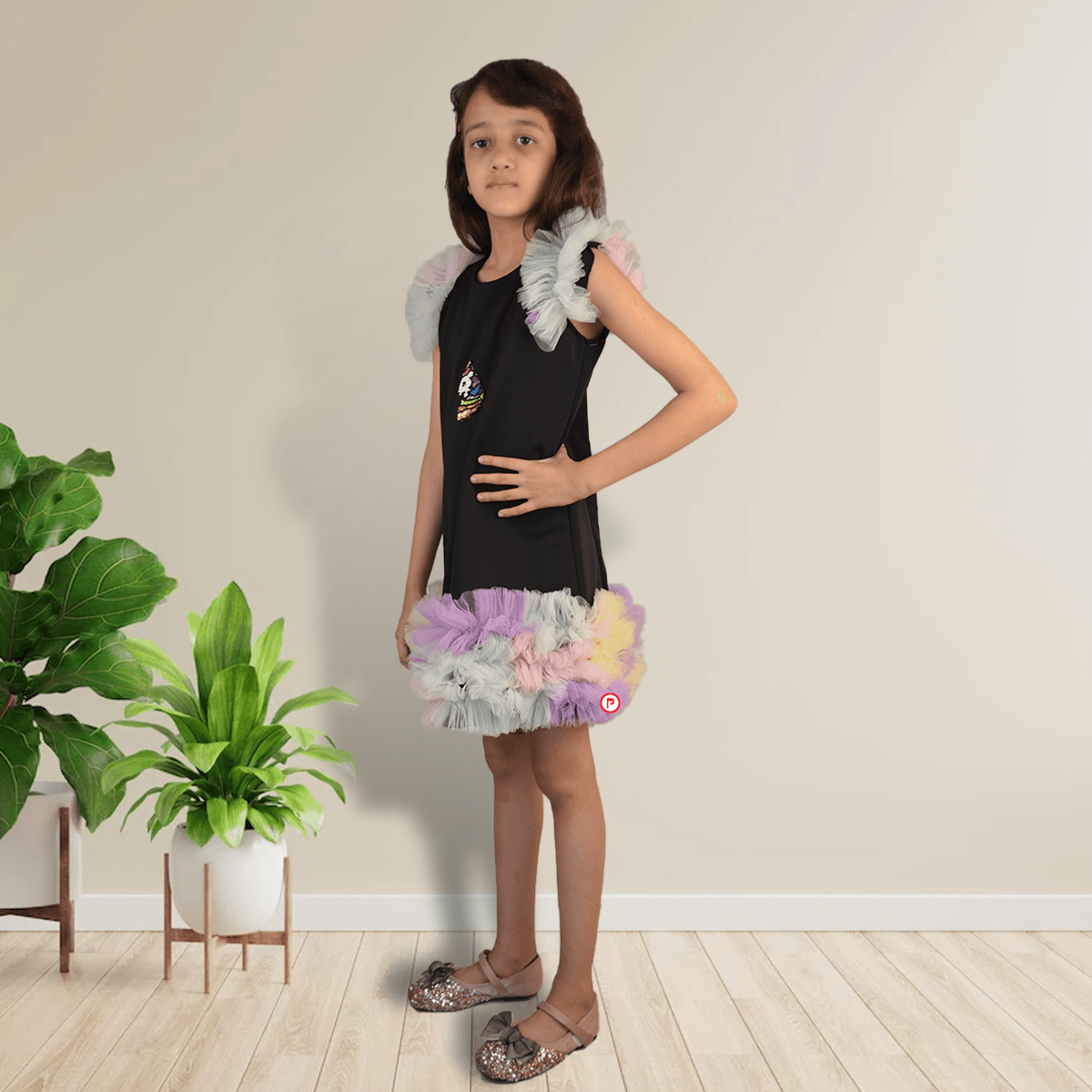 Black Unicorn Dress