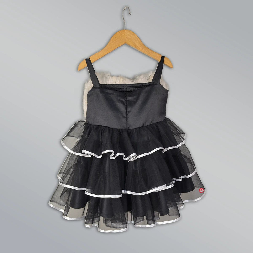 Feathered Frill Frock - Picco Ricco 