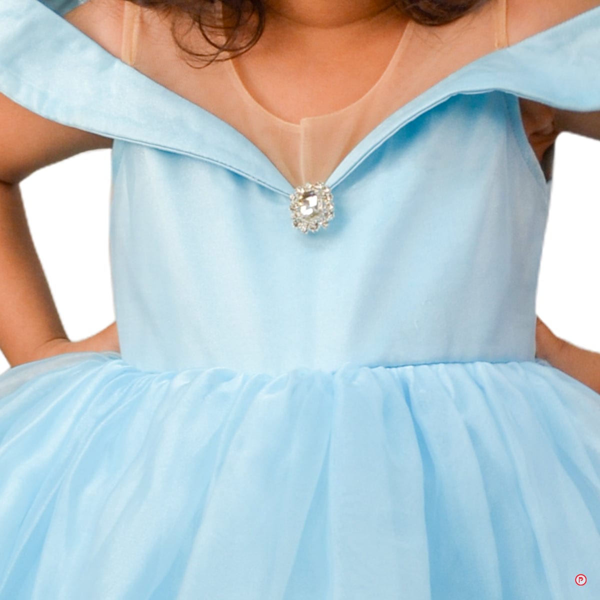 Skyblue Princess Frock - Picco Ricco 