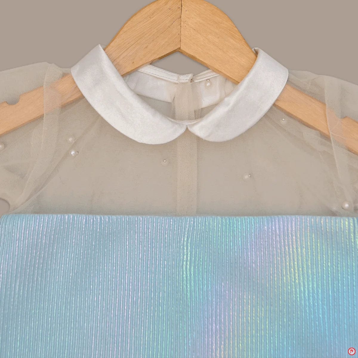 Accordion Pleated Rainbow Reflect Dress - Picco Ricco 