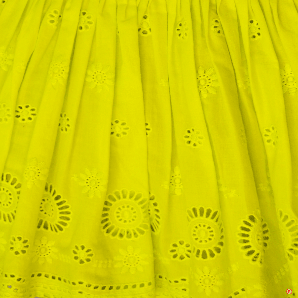 Green Designer Frock - Picco Ricco 