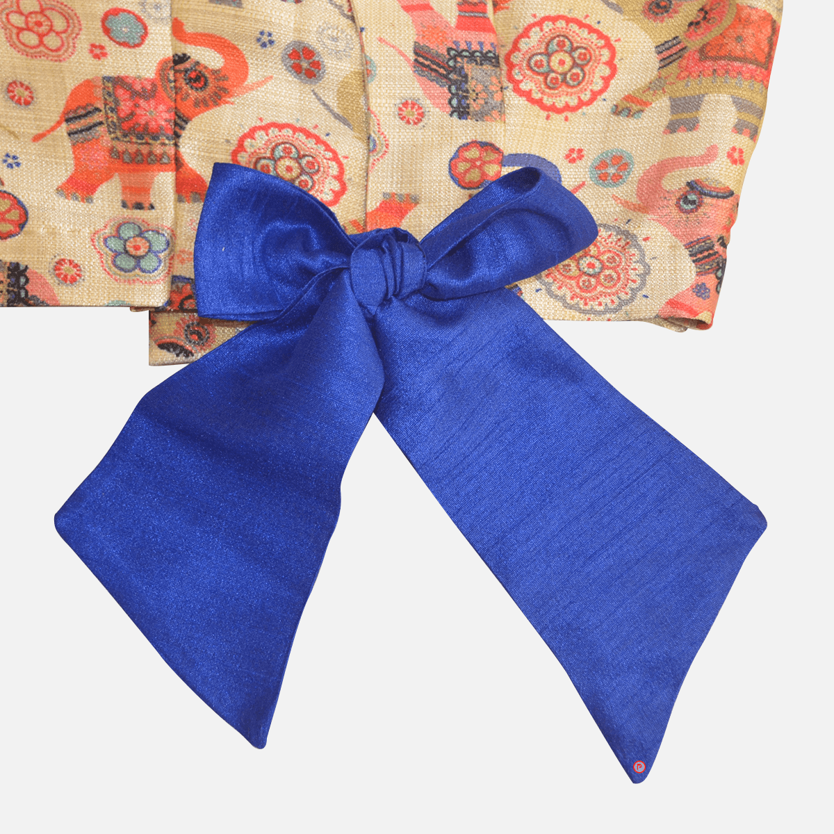 Elephant Printed Crop Top And Sharara - Picco Ricco 