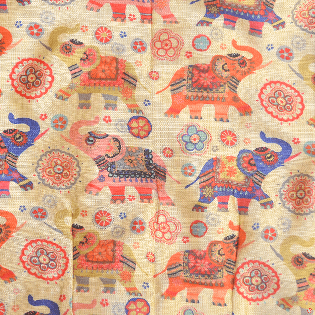 Elephant Printed Crop Top And Sharara - Picco Ricco 