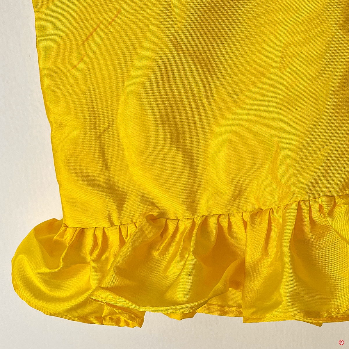 Designer Yellow Top With Mirror Work Lehenga - Picco Ricco 