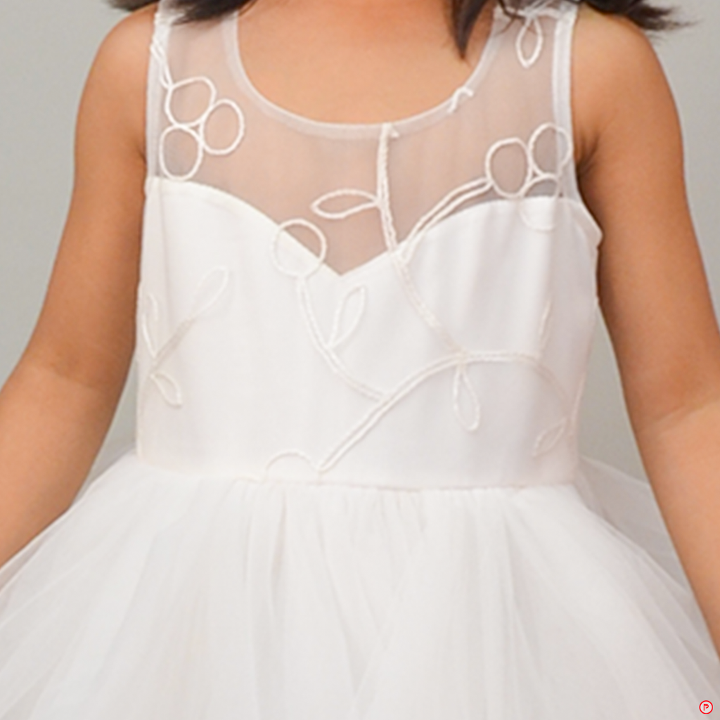 White Multi-Layered Dress