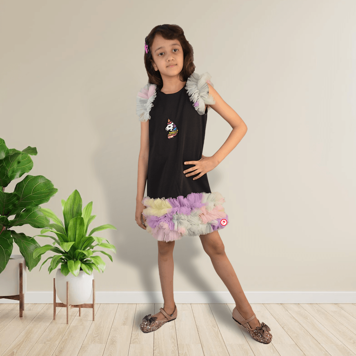 Black Unicorn Dress