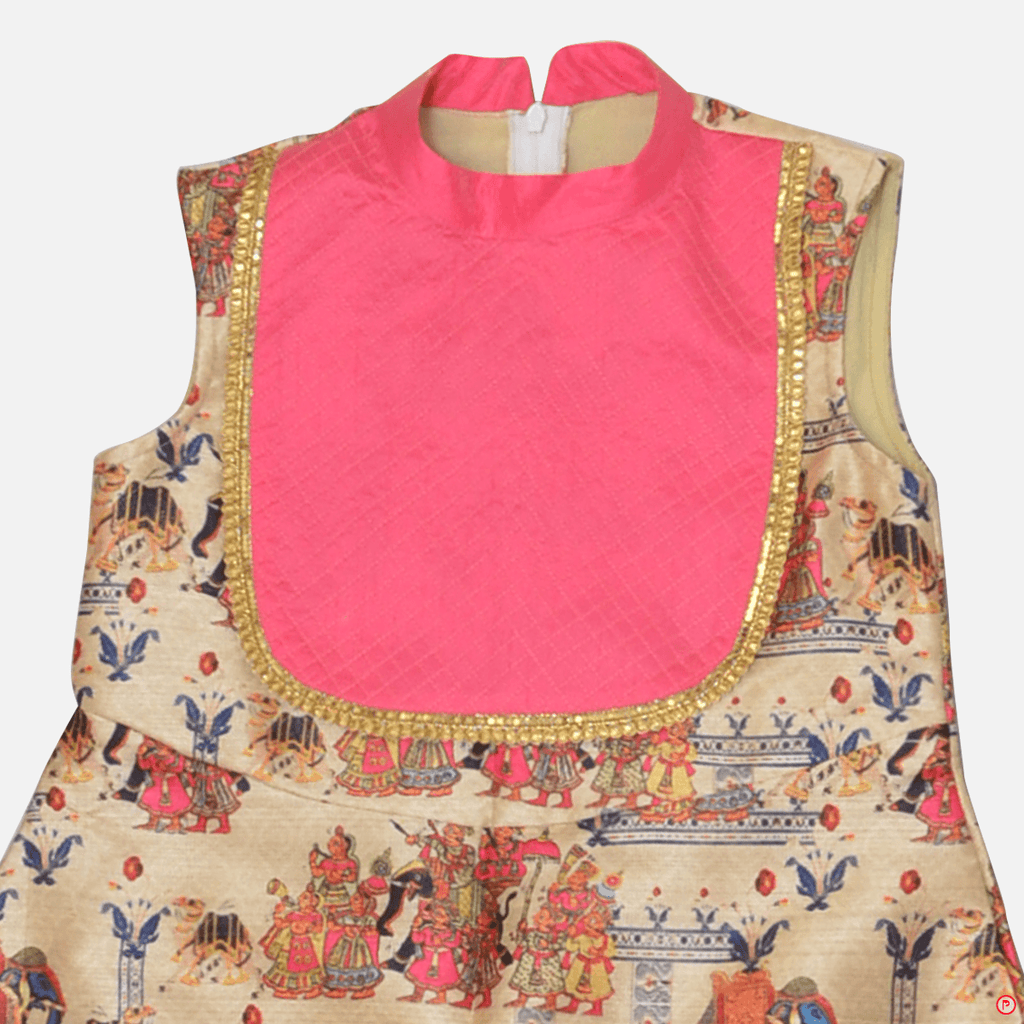 Ethnic Kurta With Sharara - Picco Ricco 