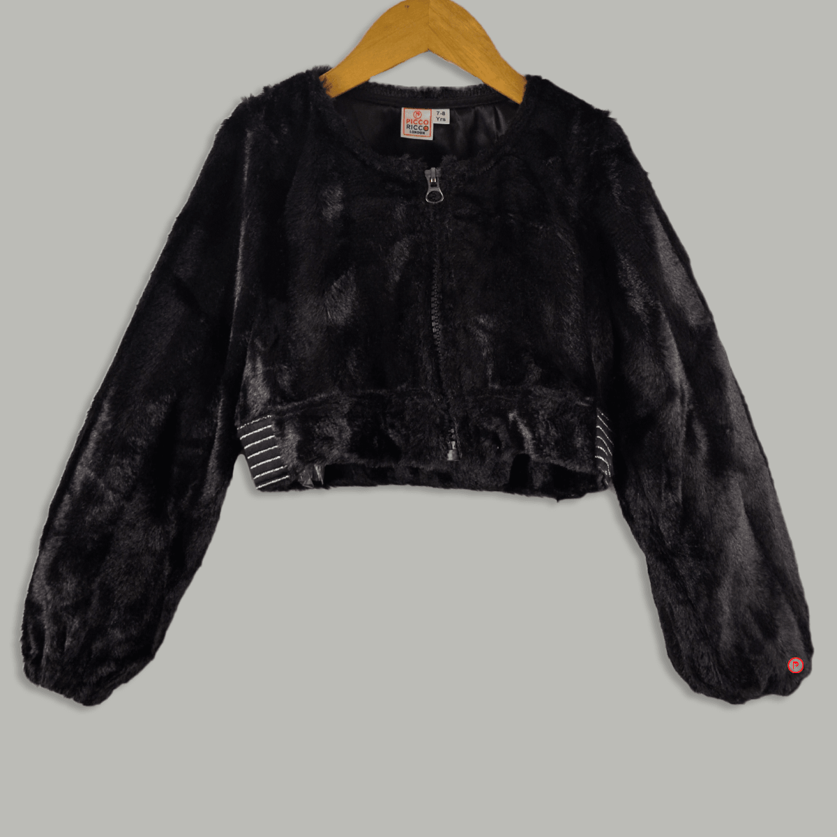 Black fur Shrug