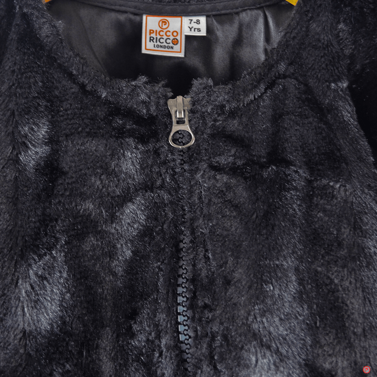 Black fur Shrug