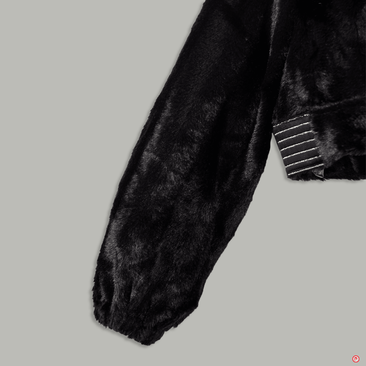Black fur Shrug