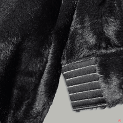 Black fur Shrug