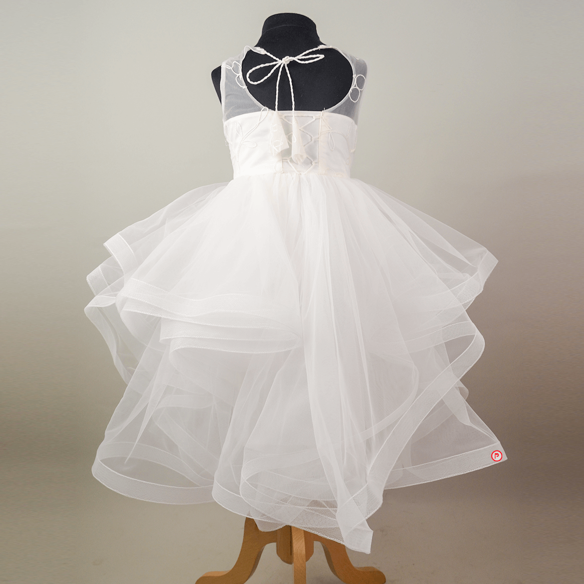 White Multi-Layered Dress