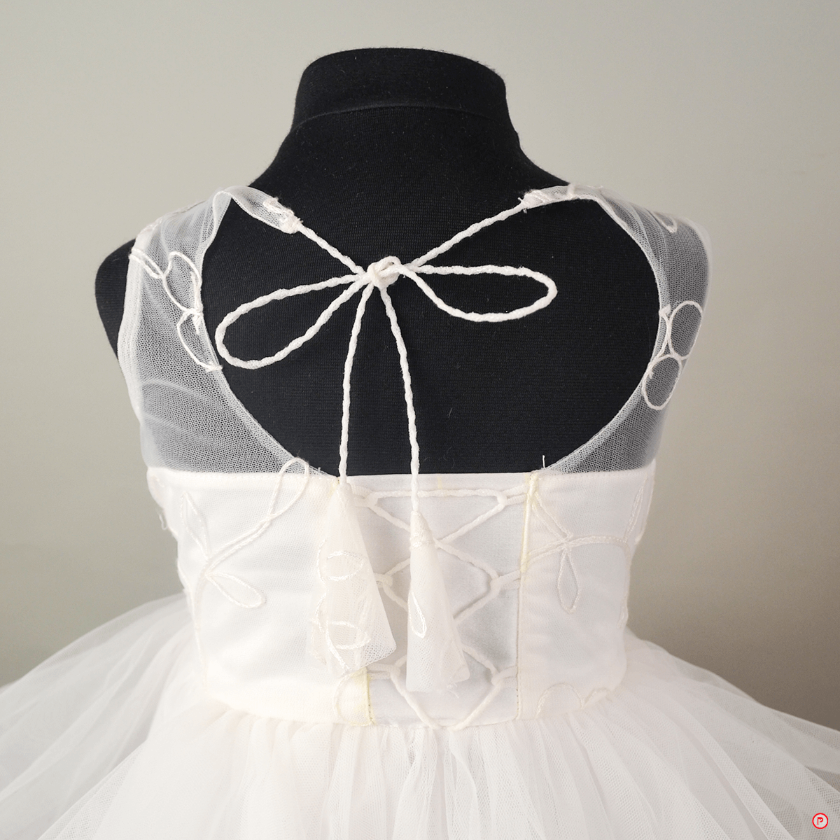 White Multi-Layered Dress