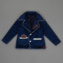 Load image into Gallery viewer, Blue Embellished Jacket
