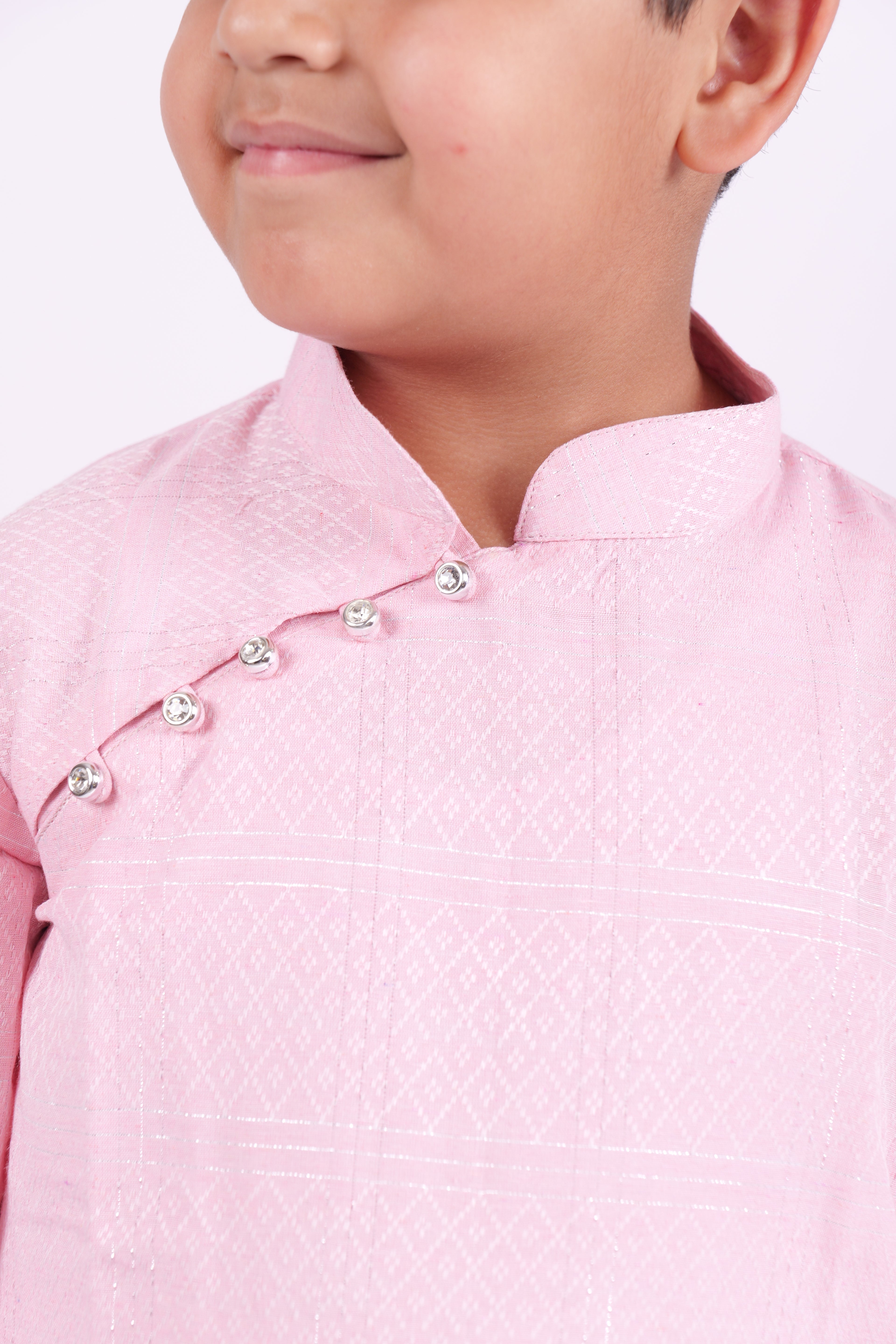 Pink Boys Designer Kurta