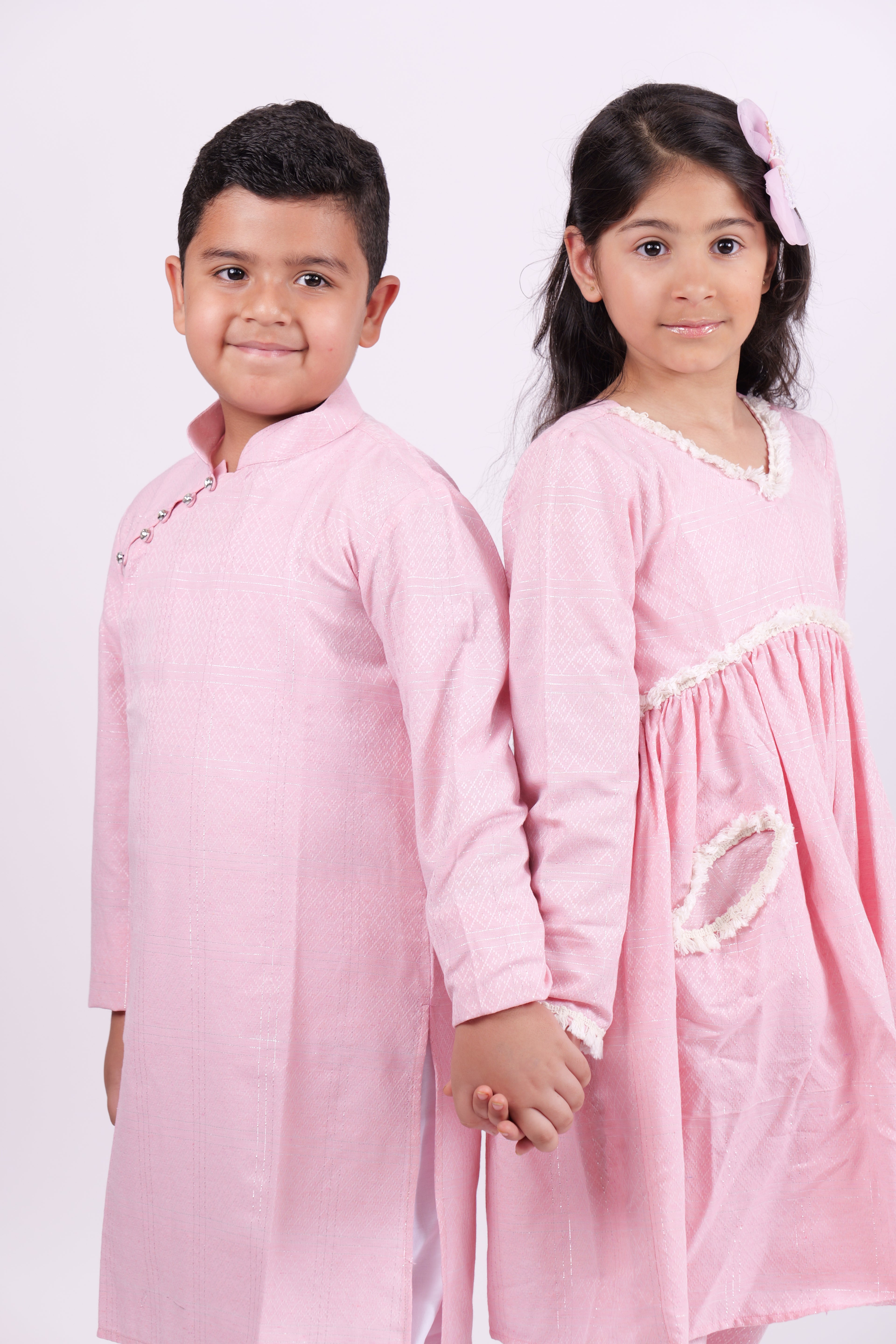 Pink Boys Designer Kurta