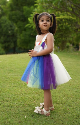Beautiful unicorn theme-based girls dresses for every occasion 