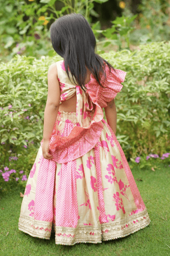 Girls Dresses (Lehenga Choli Back )