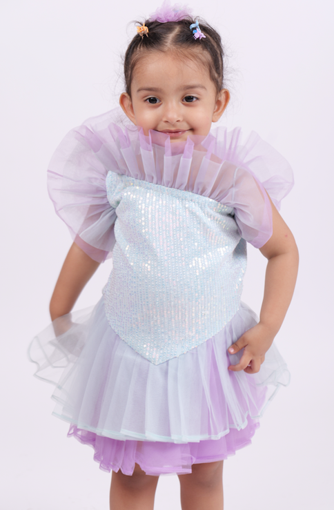 Unicorn Ruffled Dress