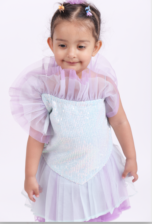 Unicorn Ruffled Dress