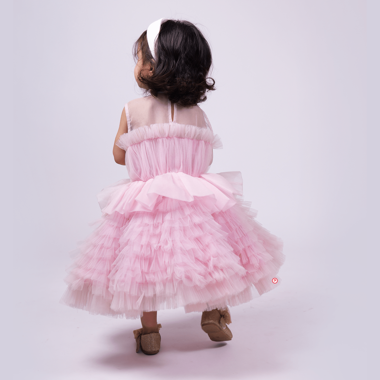 Cute Girls Dresses (Frock in Pink color back)