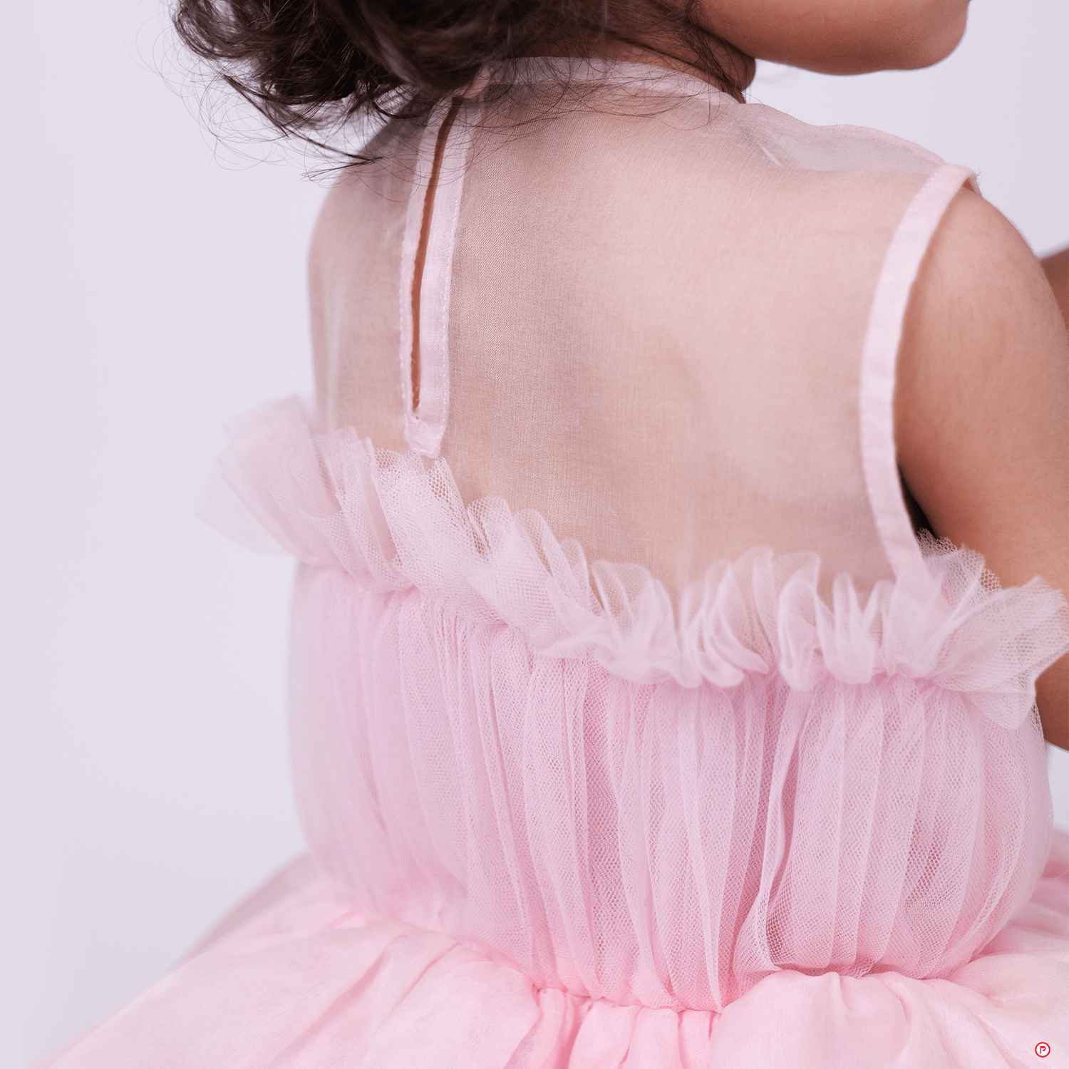 Cute Girls Dresses (Frock in Pink color Side)