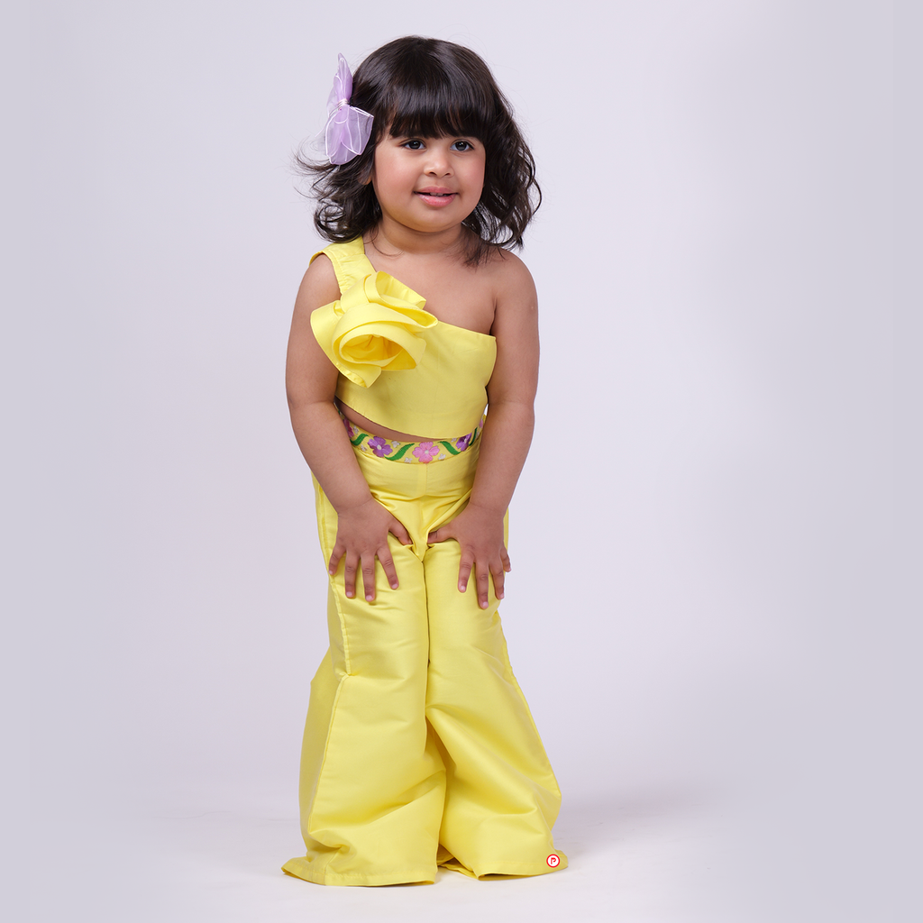 Girls Dresses (Yellow)