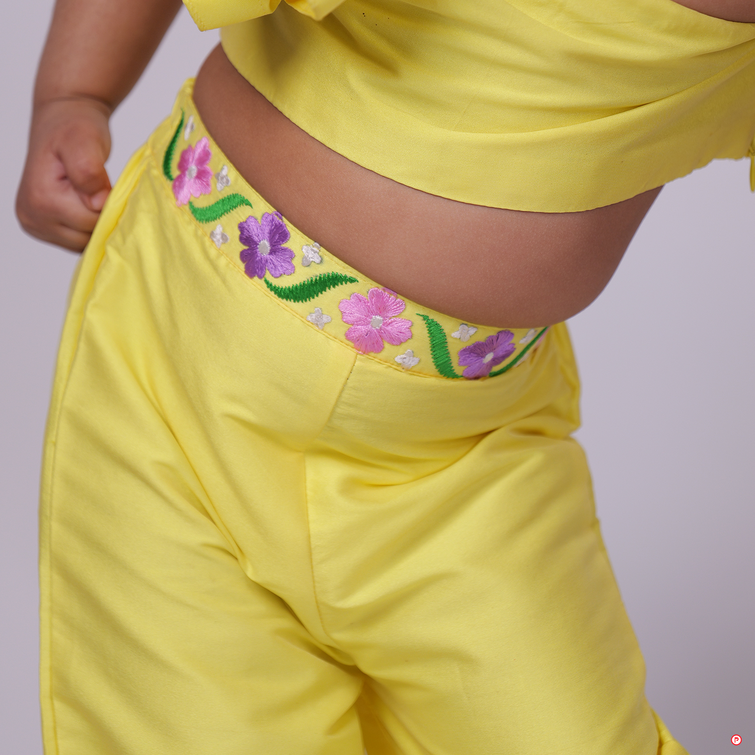 Girls Dresses (yellow with beautiful Embroidery)