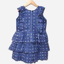 Load image into Gallery viewer, Blue Polka Dots Frock
