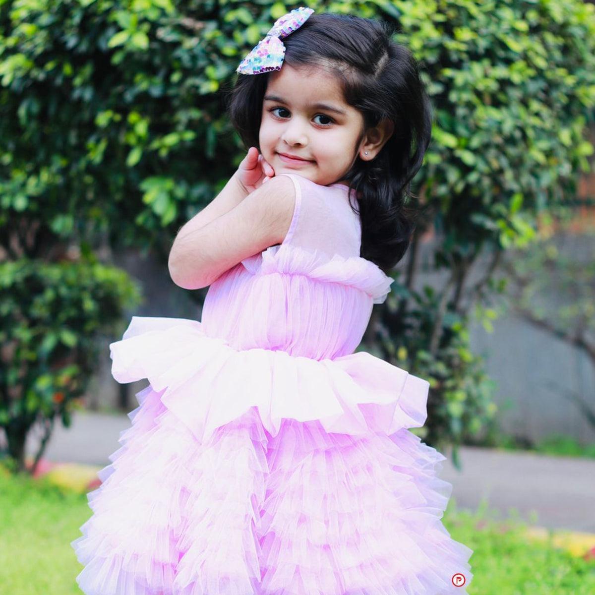 Baby Pink Ruffle Dress