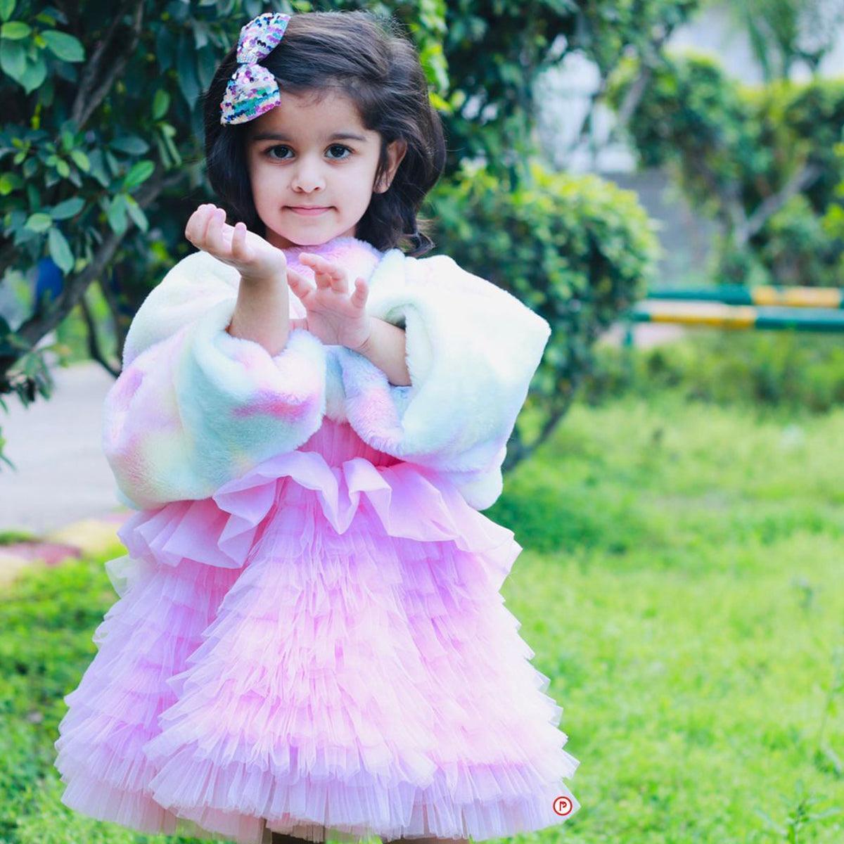 Baby Pink Ruffle Dress