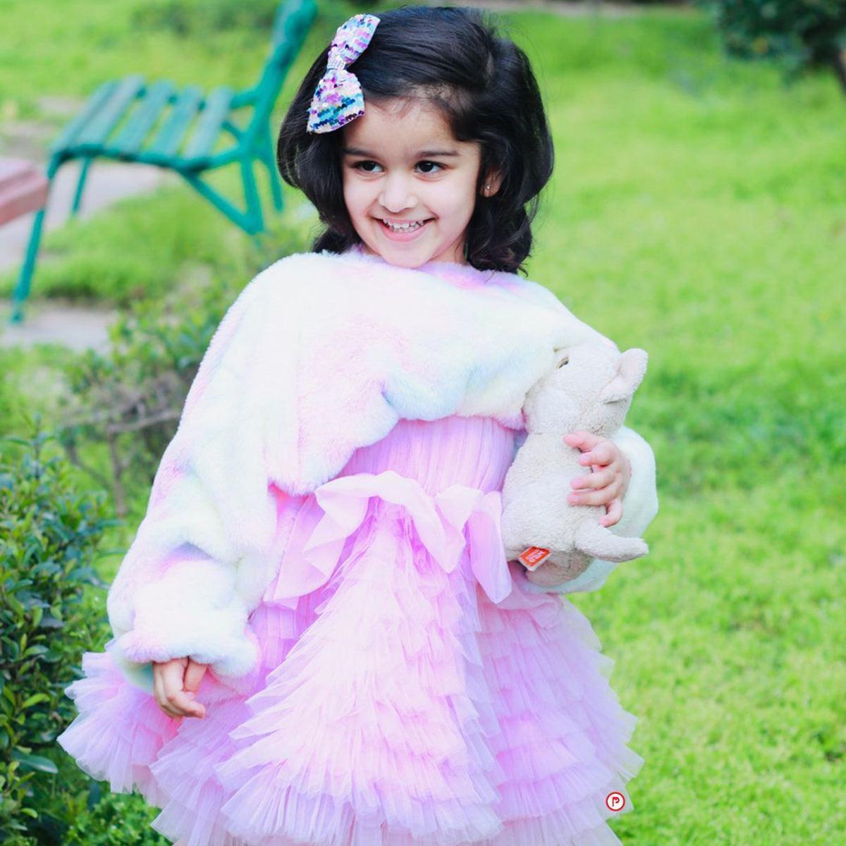 Baby Pink Ruffle Dress