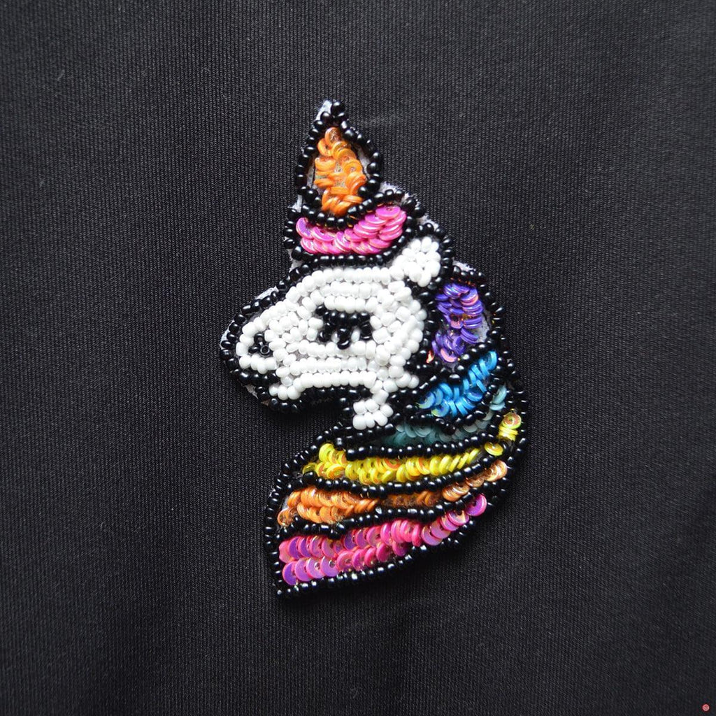 Black Unicorn Dress