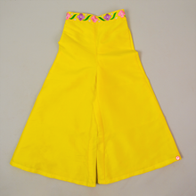 Load image into Gallery viewer, Yellow One Shoulder Crop Top With Palazzo
