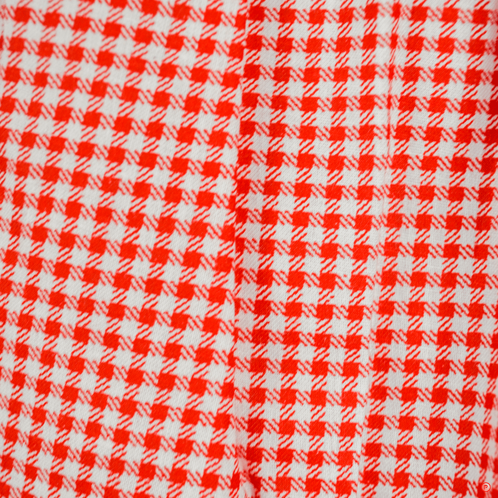 Red & White check dress - Picco Ricco 