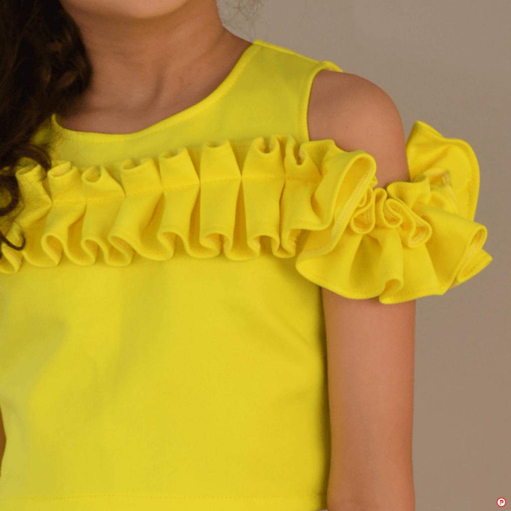 stylish top with skirt I fancy tops I kids fashion