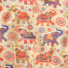 Load image into Gallery viewer, Elephant Printed Ethnic Kurta and Dhoti - Picco Ricco 
