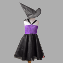 Load image into Gallery viewer, Halloween theme Purple Frock - Picco Ricco 
