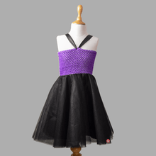Load image into Gallery viewer, Halloween theme Purple Frock - Picco Ricco 
