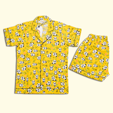 Load image into Gallery viewer, Poo Bear Print Nightsuit (Yellow) - Picco Ricco 
