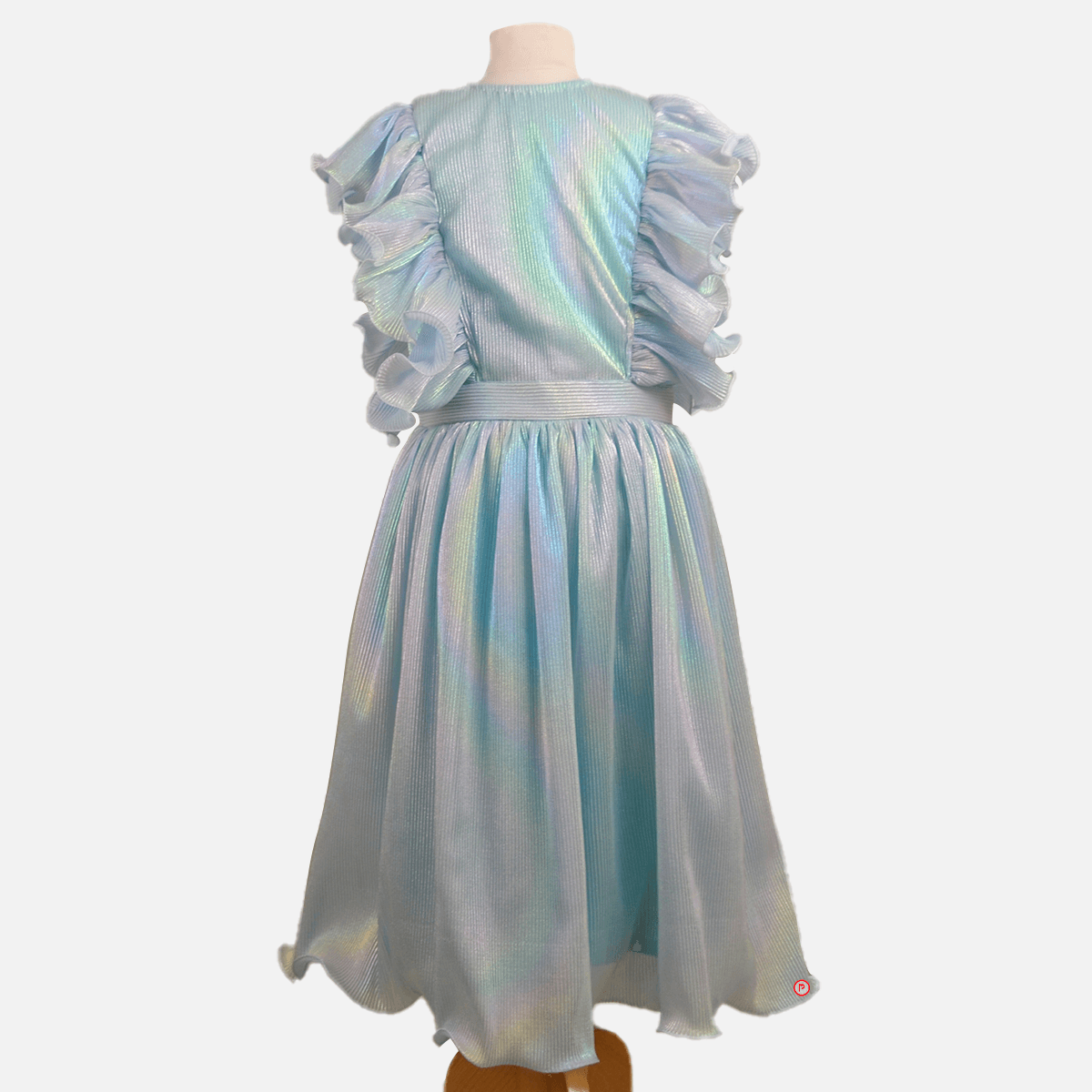 Rainbow Reflect One Piece Pleated Dress - Picco Ricco 