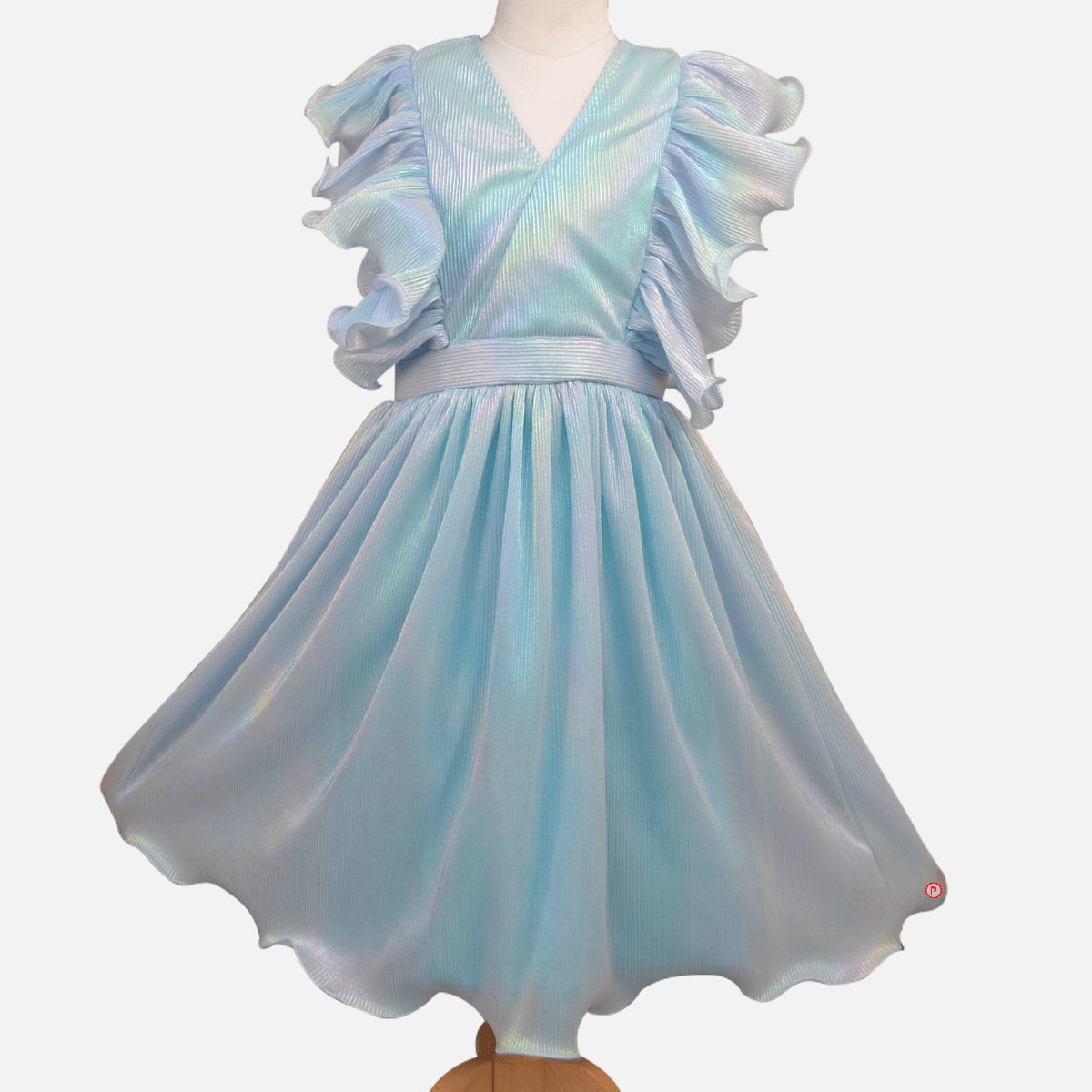 Rainbow Reflect One Piece Pleated Dress - Picco Ricco 